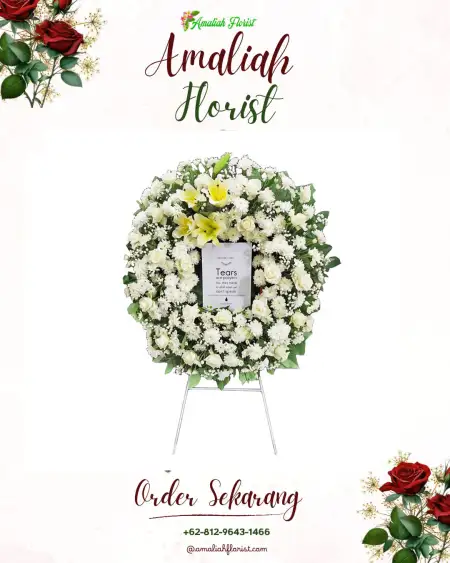 Krans Bunga Duka Pamanukan Hilir